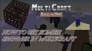 How To Get Zombie Spawner In Multicraft|Zombie Spawner In Multicraft| Tech Gamer Hardik|#multicraft screenshot 4