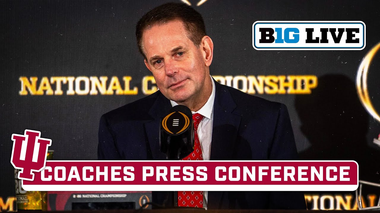 Curt Cignetti & Mario Cristobal Preview the CFP National Championship | Indiana Football