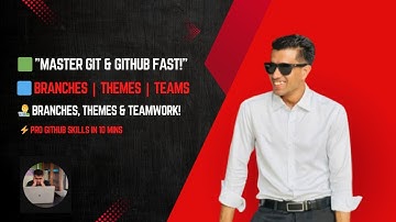 Master GitHub Branching, Theming & Team Handling | Beginner to Pro Git Tutorial (2025)