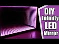 How to make a LED Infinity Illusion Mirror - BUDGET HOME DIY