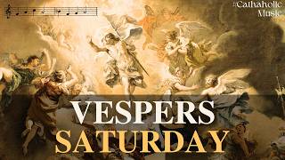 August 22 - Saturday Evening Prayer | Divine Office | First Vespers of 21st Sunday