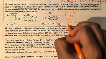 PreAp Geometry 5th 6 wks Displacement problem #13