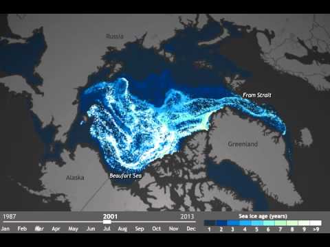 Alarming Video Shows Arctic Ice Disappearing