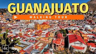 Exploring Guanajuato City, Mexico | Walking Tour 4K
