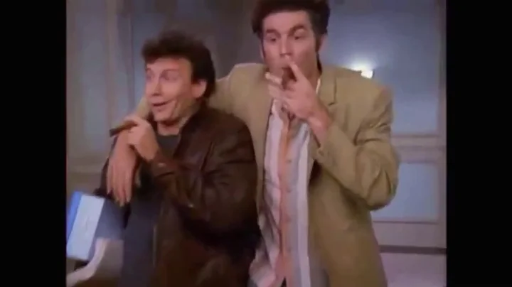 George watches Kramer on Mad About You