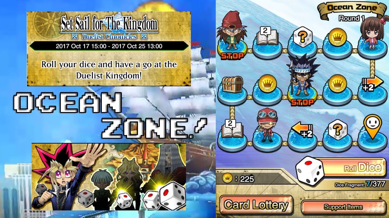 DUELIST CHRONICLES: Set Sail for The Kingdom - OCEAN ZONE Round 1 -  Yu-Gi-Oh! DUEL LINKS
