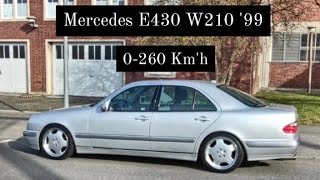 : Mercedes-Benz E430 W210 '99, 0-260 Km'h