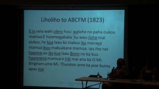 Kapali Lyon - Discussion on “Letters from the Ali‘i”