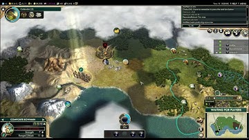 Civilization 5 Multiplayer w/Fans Quickie 1