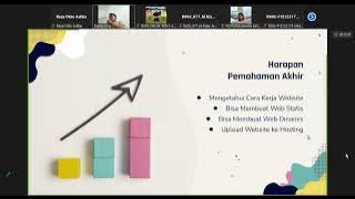Zoom Meeting Pemrograman Web 1 Pertemuan 1