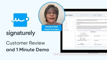 Signaturely E-Signature Review and 1 Minute Demo (Fast & Efficient, like our Platform)