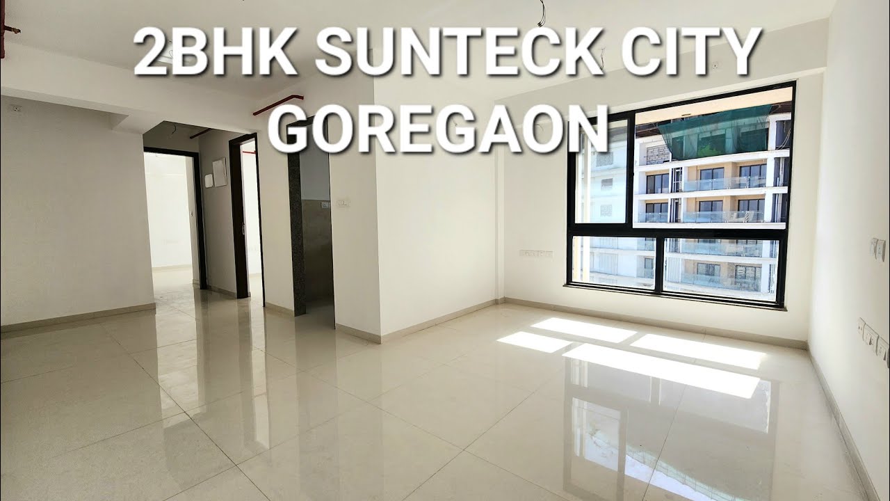 1.95 Crore,2bhk Sunteck City, Goregaon West