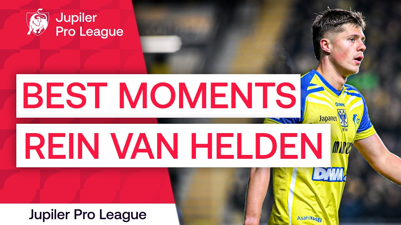 BEST REIN VAN HELDEN MOMENTS | Jupiler Pro League