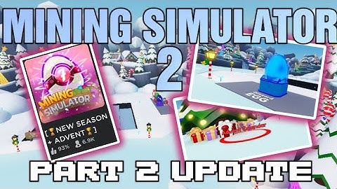 CHRISTMAS EVENT PART 2 in Mining Simulator 2!! | Roblox