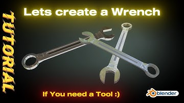 Few Minutes Blender How to create Wrench