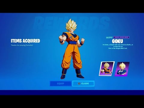 Skins de 'Dragon Ball' chegam ao 'Fortnite' e fãs agradecem