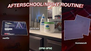 winter afterschool\/night routine! (2PM-9PM) | vlogmas day 6