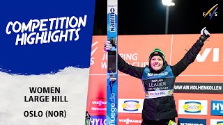 Eirin M. Kvandal completes big Norwegian day in Oslo | FIS Ski Jumping World Cup 23-24