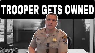 Super Trooper Tries To Hinder My Investigation And Gets Owned