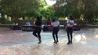 Beta Xi of Kappa Delta Chi Sorority, Inc at the MGC Showcase Fall 2017