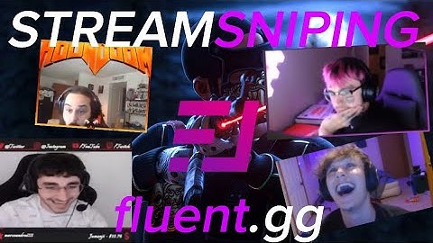 STREAM SNIPING RUST STREAMERS WITH CHEATS ft. Fluent