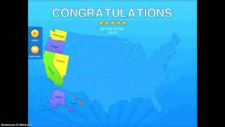 Learn the States with Flat Stanley App Demonstration