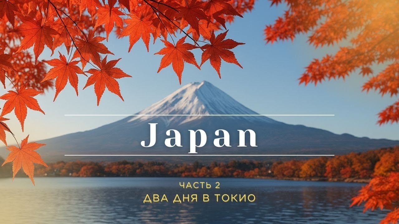 Путешествие в Японию. Часть 2 - Токио