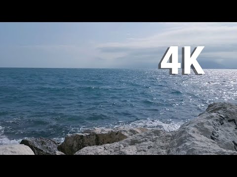 1 Saat Deniz Dalga Sesi - 1 Hour Ocean Sound (4K Video)