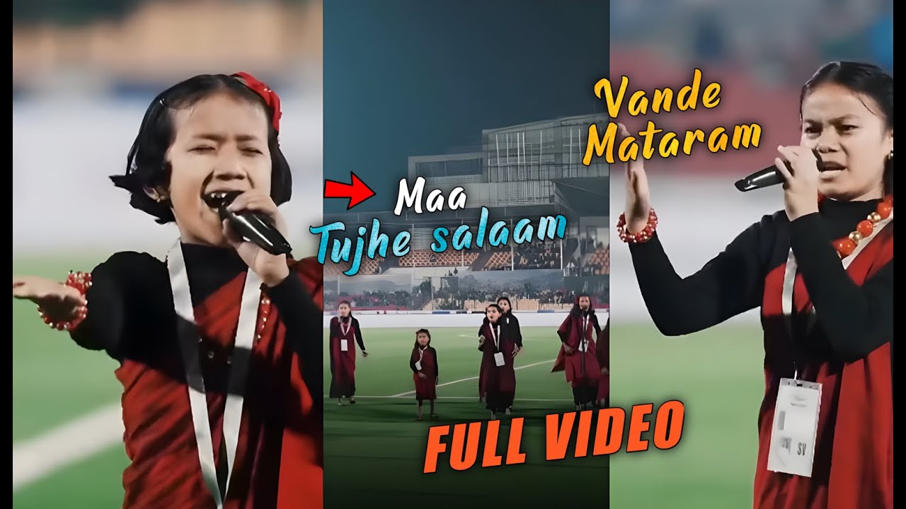 Meghalaya Girls Sing 'Vande Mataram Full video | Meghalaya Girls Sing ...