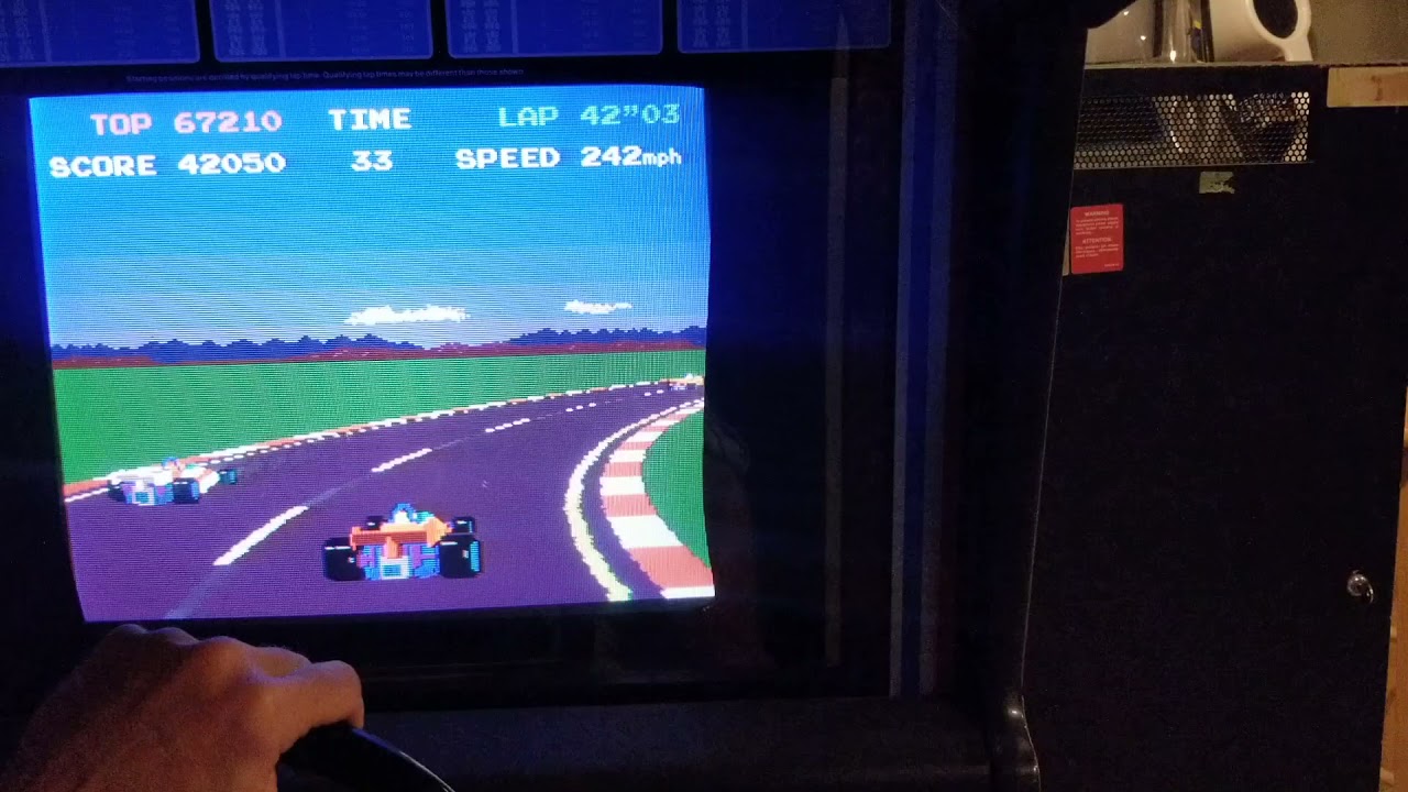 Atari Pole Position Arcade 67,260 time 213.70 on 9/22/21 Highest Score