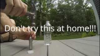 CO2 Cartridge in a Water Bottle!!