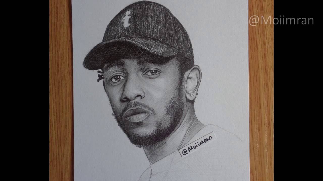 Drawing Kendrick Lamar by Moiimran - Time-lapse Speed Drawing ...