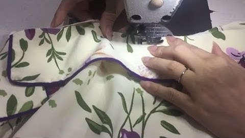 🥦1️⃣3️⃣. Cách may Pijama nữ / vô bâu (vải lụa)