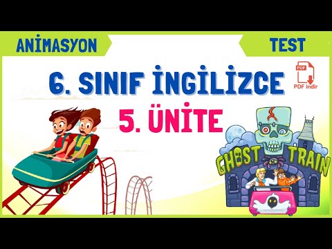 6. Sınıf İngilizce 5. Ünite Kelimeleri Konu Anlatımı