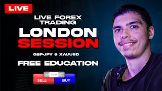 ? LIVE FOREX TRADING GBPJPY & GOLD | GIVEAWAY - WEDNESDAY MAY 15