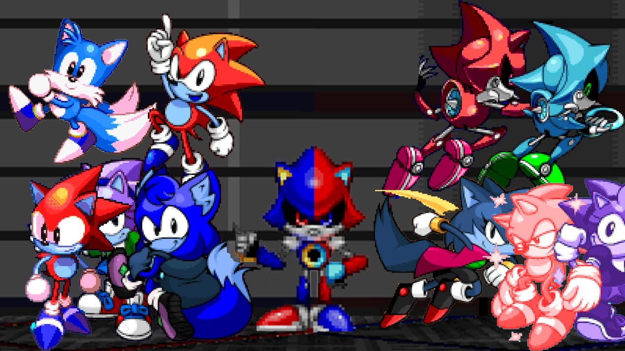 Sonic Robo Blast 2 but MORE addons race Metal Sonic 