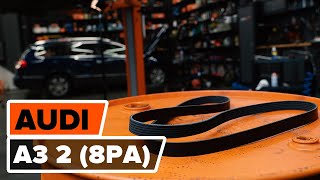 Kako zamenjati Hladilnik za gretje AUDI A3 Sportback (8PA) - spletni brezplačni video