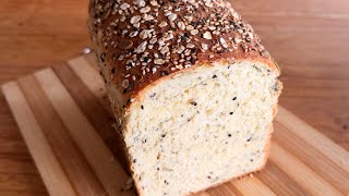 PAN de MOLDE MULTICEREAL Super Fácil | Vane Fernández