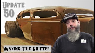 Making a cheap shifter kit fit our needs    Update 50 1937 Dodge Rat Rod