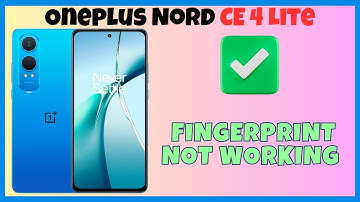 Fingerprint Not Working / Finger Lock issue Fix Oneplus Nord CE 4 Lite