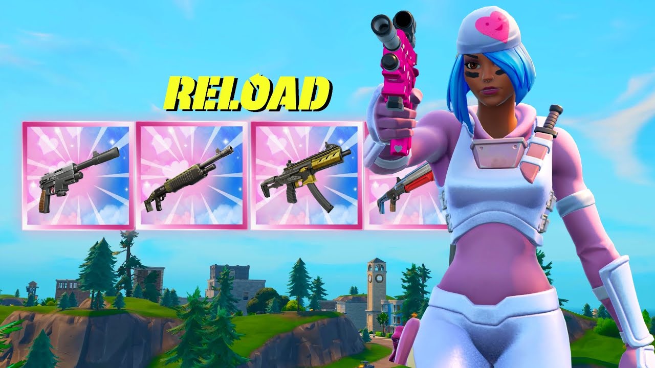 The NEW Fortnite Reload Loot Pool Update is INSANE! (Monarch Pistol, Pump, Harbinger SMG)