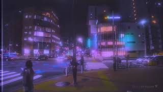 🌃 Relaxing Night Walk in Tokyo ~ sad lofi mix 🚶‍♀️