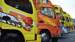 KAMT Mitsubishi Fuso Canter Isuzu Elf Truck Festival Custom Modification