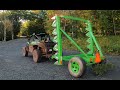 Building a trail trimming trailer