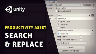 Productivity Assets for Unity — Project Search & Replace screenshot 5