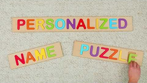 Personalized Name Puzzle