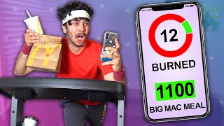 Only Eating The Number Of Calories I Burn Impossible Fitness Food Challenge
