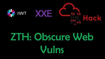 XXE and JSON Web Tokens Vulnerabilities  | TryHackMe ZTH: Obscure Web Vulns