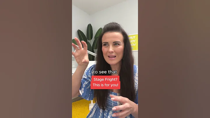 THIS Is How To Overcome Stage Fright