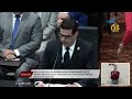Francisco Domenech rinde cuentas ante Comisión Total del Senado